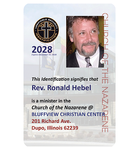 2028 Pastor ID Card | ANI Group
